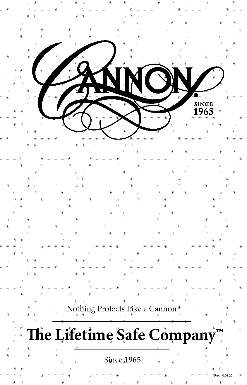 cannon digital lock to manual